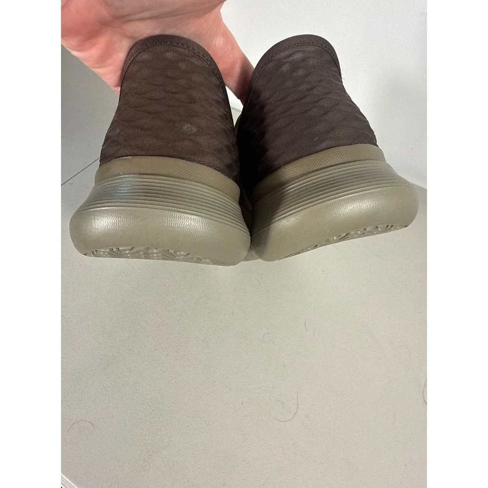 Skechers Hands Free Slip-ins Garza Gervin Brown Leather Oxford Shoes Mens Sz 12